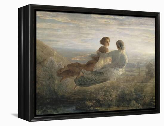 Le Poème de l'âme. Le vol de l'Âme-Louis Janmot-Framed Premier Image Canvas