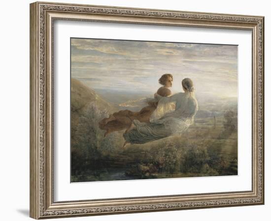 Le Poème de l'âme. Le vol de l'Âme-Louis Janmot-Framed Giclee Print