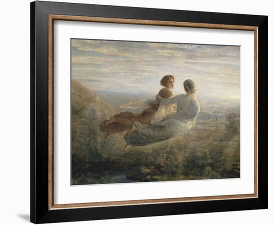 Le Poème de l'âme. Le vol de l'Âme-Louis Janmot-Framed Giclee Print