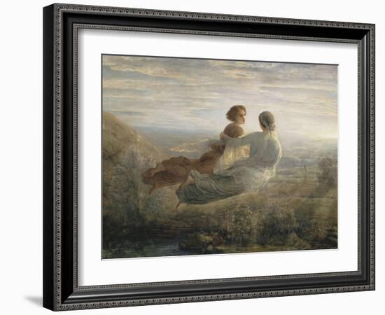 Le Poème de l'âme. Le vol de l'Âme-Louis Janmot-Framed Giclee Print