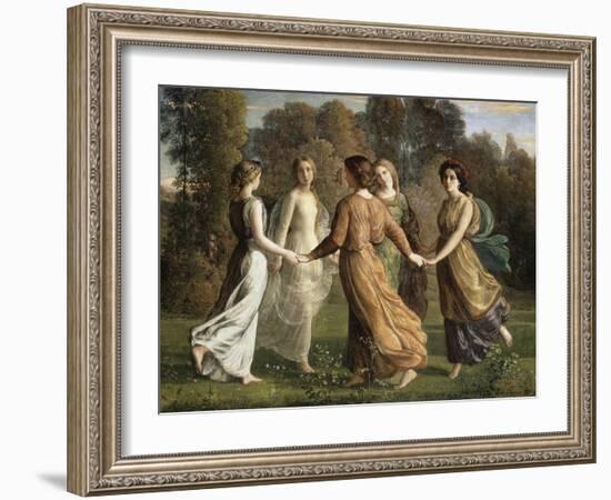 Le Poème de l'âme. Rayons de soleil-Louis Janmot-Framed Giclee Print