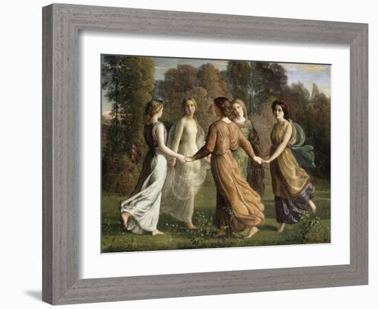 Le Poème de l'âme. Rayons de soleil-Louis Janmot-Framed Giclee Print