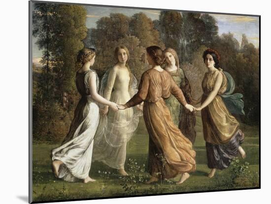 Le Poème de l'âme. Rayons de soleil-Louis Janmot-Mounted Giclee Print