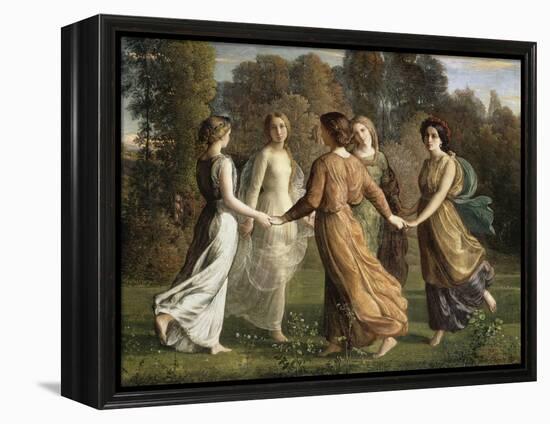 Le Poème de l'âme. Rayons de soleil-Louis Janmot-Framed Premier Image Canvas