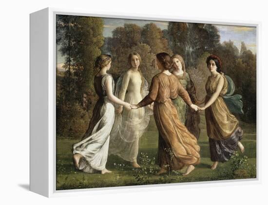 Le Poème de l'âme. Rayons de soleil-Louis Janmot-Framed Premier Image Canvas