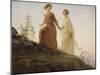 Le Poème de l'âme. Sur la montagne-Louis Janmot-Mounted Giclee Print