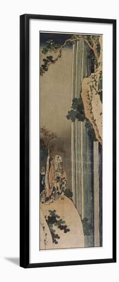 Le poète Li Po-Katsushika Hokusai-Framed Giclee Print