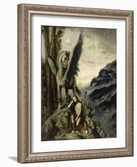 Le Poète voyageur-Gustave Moreau-Framed Giclee Print