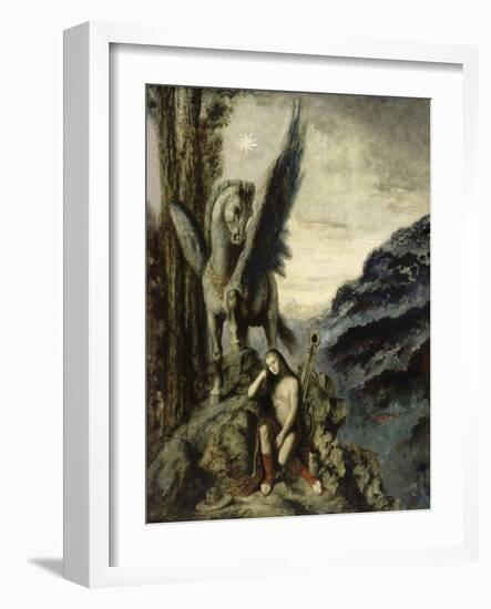 Le Poète voyageur-Gustave Moreau-Framed Giclee Print