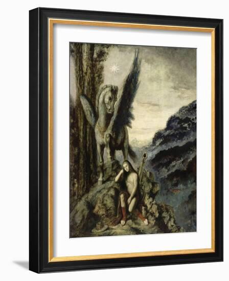 Le Poète voyageur-Gustave Moreau-Framed Giclee Print