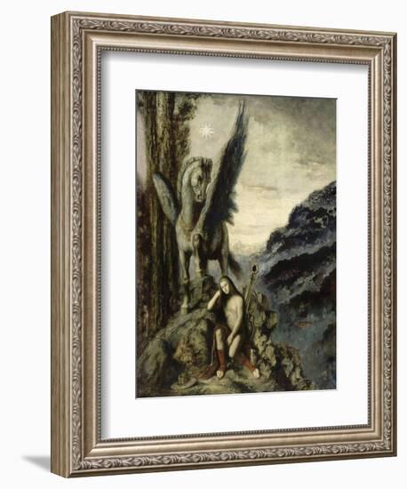 Le Poète voyageur-Gustave Moreau-Framed Giclee Print