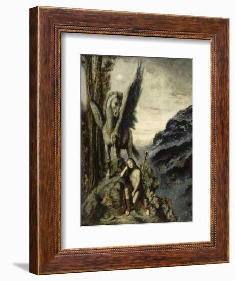 Le Poète voyageur-Gustave Moreau-Framed Giclee Print