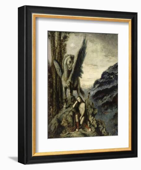 Le Poète voyageur-Gustave Moreau-Framed Giclee Print