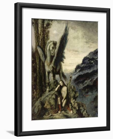 Le Poète voyageur-Gustave Moreau-Framed Giclee Print
