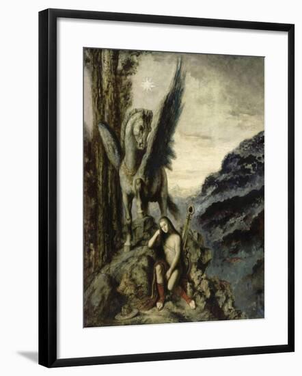 Le Poète voyageur-Gustave Moreau-Framed Giclee Print