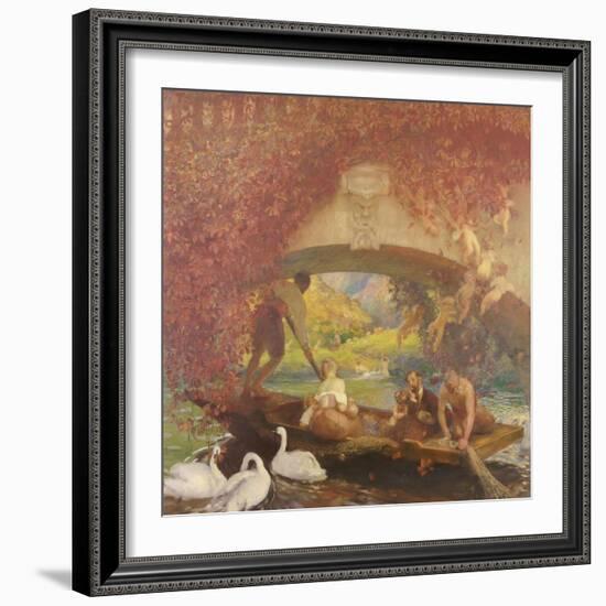 Le poète-Gaston De La Touche-Framed Giclee Print