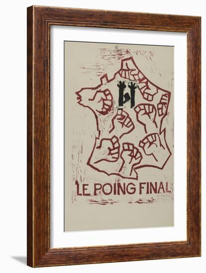 Le poing final-null-Framed Giclee Print