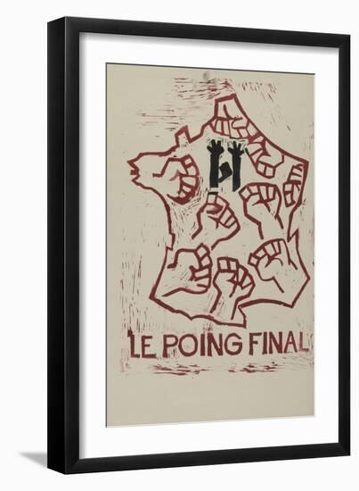 Le poing final-null-Framed Giclee Print