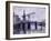 Le Pont, Amsterdam, 1870-71-Claude Monet-Framed Giclee Print