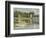 Le pont d'Argenteuil-Claude Monet-Framed Giclee Print