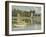 Le pont d'Argenteuil-Claude Monet-Framed Giclee Print