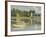 Le pont d'Argenteuil-Claude Monet-Framed Giclee Print