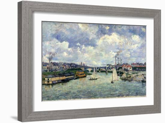 Le Pont de Charenton-Armand Guillaumin-Framed Giclee Print