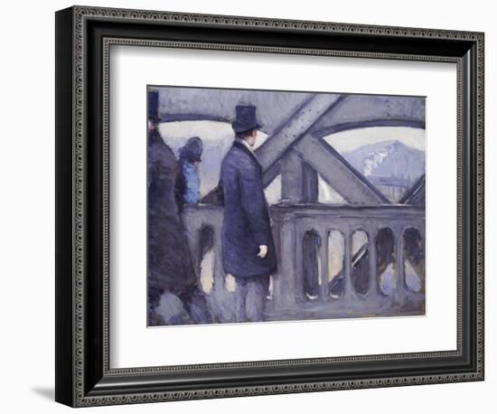 Le Pont De L'Europe, 1876-Gustave Caillebotte-Framed Giclee Print