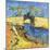 Le Pont De Langlois a Arles, 1888-Vincent van Gogh-Mounted Giclee Print