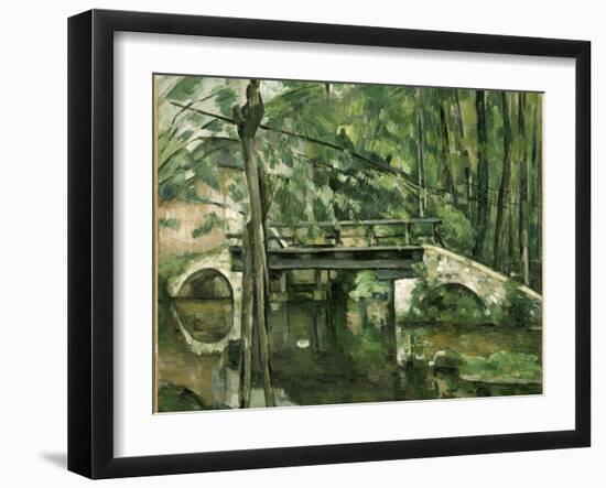 Le Pont de Maincy, près de Melun-Paul Cézanne-Framed Giclee Print