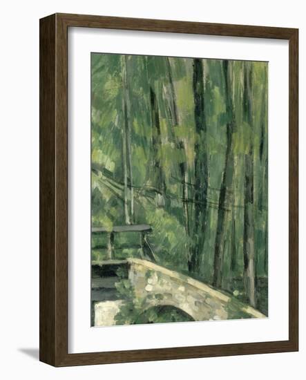 Le Pont de Maincy, près de Melun-Paul Cézanne-Framed Giclee Print