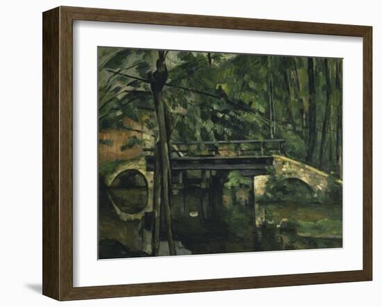 Le Pont de Maincy-Paul Cézanne-Framed Giclee Print