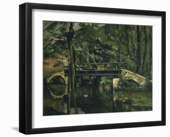 Le Pont de Maincy-Paul Cézanne-Framed Giclee Print