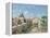 Le Pont de Moret-Alfred Sisley-Framed Premier Image Canvas