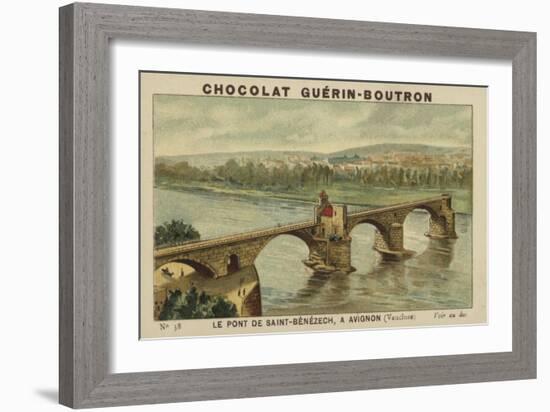 Le Pont De Saint-Benezech, a Avignon, Vaucluse-null-Framed Giclee Print