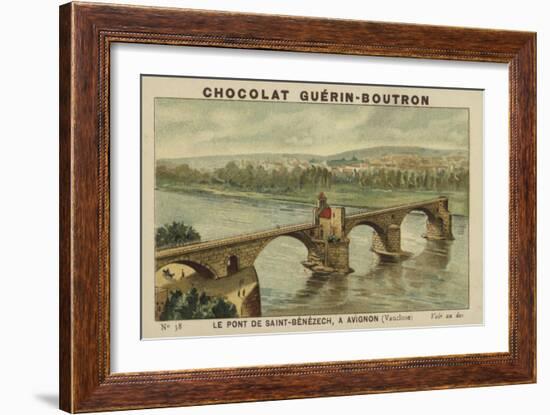 Le Pont De Saint-Benezech, a Avignon, Vaucluse-null-Framed Giclee Print