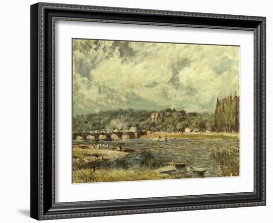 Le Pont De Sevres, 1877-Alfred Thompson Bricher-Framed Giclee Print