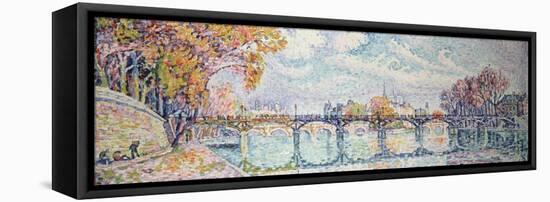 Le pont des Arts-Paul Signac-Framed Premier Image Canvas