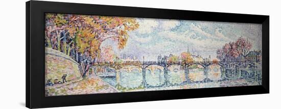 Le pont des Arts-Paul Signac-Framed Giclee Print