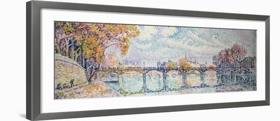 Le pont des Arts-Paul Signac-Framed Giclee Print