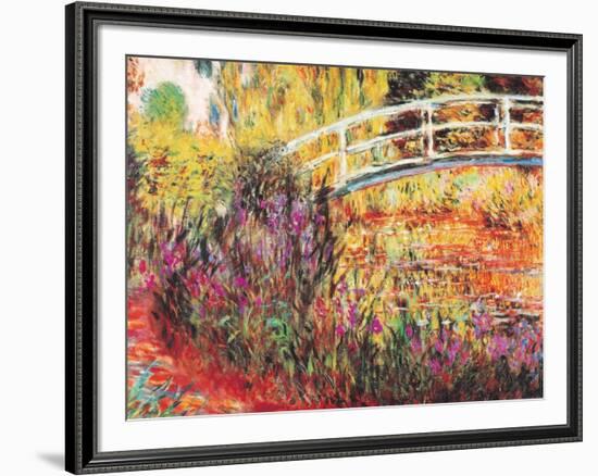 Le Pont Japonais-Claude Monet-Framed Art Print