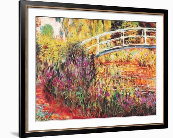 Le Pont Japonais-Claude Monet-Framed Art Print