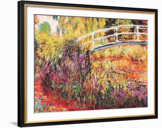 Le Pont Japonais-Claude Monet-Framed Art Print