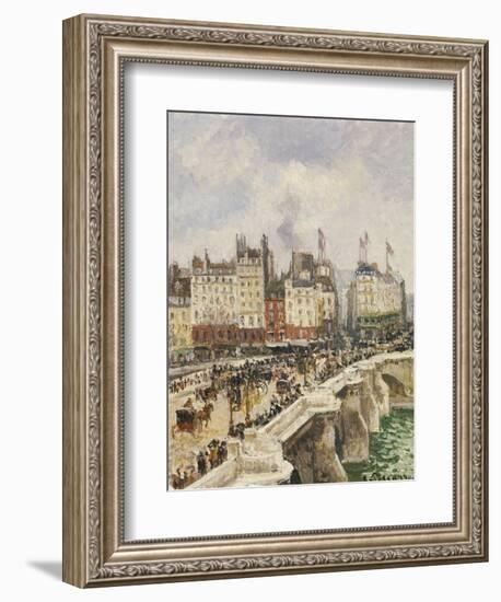 Le Pont-Neuf, 1901-Camille Pissarro-Framed Giclee Print