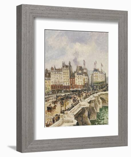 Le Pont-Neuf, 1901-Camille Pissarro-Framed Giclee Print