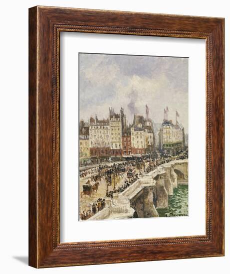 Le Pont-Neuf, 1901-Camille Pissarro-Framed Giclee Print