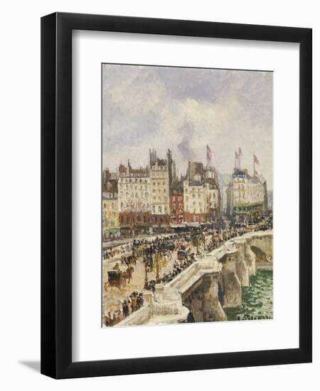 Le Pont-Neuf, 1901-Camille Pissarro-Framed Giclee Print