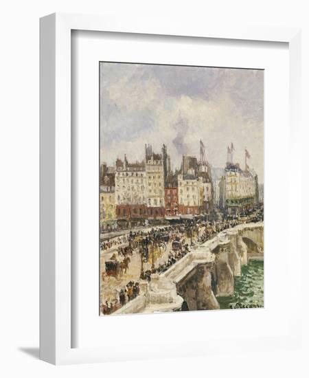 Le Pont-Neuf, 1901-Camille Pissarro-Framed Giclee Print