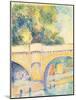 Le Pont Neuf, c.1912-14-Hippolyte Petitjean-Mounted Giclee Print