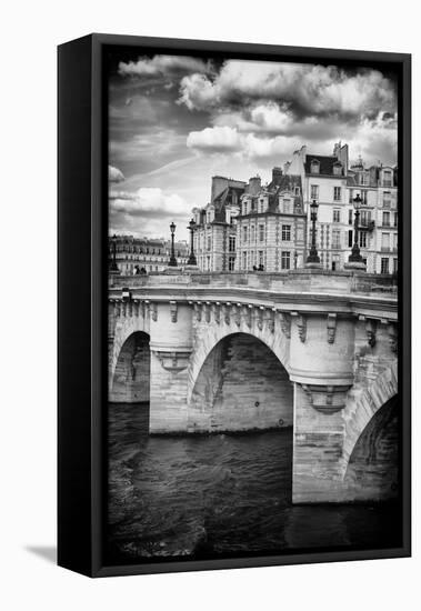 Le Pont Neuf - Paris - France-Philippe Hugonnard-Framed Premier Image Canvas